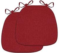 Cuscini Per Sedie Da Cucina Con Cinghie Set 4/2 Cuscini Di Seduta, Confortevole Cuscini Sedie Cucina Trapezio 43*41*35cm Cucina Lavabili Antiscivolo Per Sedia Cucina Giardino ( Color : 8# , Size : 2pc