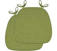 Cuscini Per Sedie Da Cucina Con Cinghie Set 4/2 Cuscini Di Seduta, Confortevole Cuscini Sedie Cucina Trapezio 43*41*35cm Cucina Lavabili Antiscivolo Per Sedia Cucina Giardino ( Color : 2# , Size : 2pc