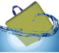 Cuscini per sedie da esterno - 4 pezzi flessibili per sedie da pavimento con maniglie, 40 x 5 cm per un maggiore comfort su tappeti e pavimenti