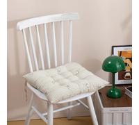 Cuscini per sedie da Pranzo 1 pz. Questo Cuscino per Sedia ha Un Design ergonomico, in Cotone PP per prevenire la deformazione, con Due Cinghie Posteriori per Evitare Lo Scivolamento. È ADA