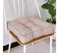 Cuscini per sedie in Memory Foam, Grandi Cuscini Quadrati rigidi per Anziani e Donne in Gravidanza, Ideali per sedie da Pranzo, divani, poltrone, Giardino e per Uso Esterno.