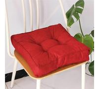 Cuscini per sedie in Memory Foam, Grandi Cuscini Quadrati rigidi per Anziani e Donne in Gravidanza, Ideali per sedie da Pranzo, divani, poltrone, Giardino e per Uso Esterno.
