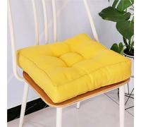 Cuscini per sedie in Memory Foam, Grandi Cuscini Quadrati rigidi per Anziani e Donne in Gravidanza, Ideali per sedie da Pranzo, divani, poltrone, Giardino e per Uso Esterno.
