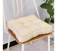 Cuscini per sedie in Memory Foam, Grandi Cuscini Quadrati rigidi per Anziani e Donne in Gravidanza, Ideali per sedie da Pranzo, divani, poltrone, Giardino e per Uso Esterno.