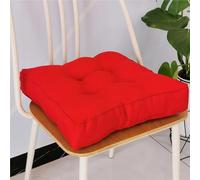 Cuscini per sedie in Memory Foam, Grandi Cuscini Quadrati rigidi per Anziani e Donne in Gravidanza, Ideali per sedie da Pranzo, divani, poltrone, Giardino e per Uso Esterno.