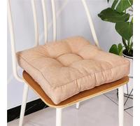Cuscini per sedie in Memory Foam, Grandi Cuscini Quadrati rigidi per Anziani e Donne in Gravidanza, Ideali per sedie da Pranzo, divani, poltrone, Giardino e per Uso Esterno.