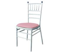Cuscini Per Sedie In Spandex Di Lusso Rimovibili 15.5"x15.5" Patio Matrimonio