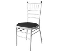 Cuscini Per Sedie In Spandex Di Lusso Rimovibili 15.5"x15.5" Patio Matrimonio