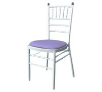 Cuscini Per Sedie In Spandex Di Lusso Rimovibili 15.5"x15.5" Patio Matrimonio