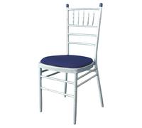 Cuscini Per Sedie In Spandex Di Lusso Rimovibili 15.5"x15.5" Patio Matrimonio