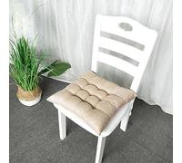 Cuscini per sedile della sedia, 45x45cm Cuscino spesso per sedia con lacci antiscivolo per esterni giardino patio, morbidi cuscini per poltrona divano sedile auto per casa cucina soggiorno ufficio