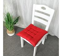Cuscini per sedile della sedia, 45x45cm Cuscino spesso per sedia con lacci antiscivolo per esterni giardino patio, morbidi cuscini per poltrona divano sedile auto per casa cucina soggiorno ufficio