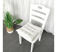 Cuscini per sedile della sedia, 45x45cm Cuscino spesso per sedia con lacci antiscivolo per esterni giardino patio, morbidi cuscini per poltrona divano sedile auto per casa cucina soggiorno ufficio