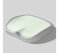 Cuscini per Sedili Auto Adatti per Alfa Romeo Giulia/Giulietta/Junior/Stelvio/Tonale, Dotati di Cuscinetti Ergonomici in Memory Foam per Alleviare La Sciatica,Green