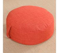 Cuscini per seduta da pavimento per soggiorno, lavabile, cuscino tatami per interni, federa rotonda per sgabello futon, 40 x 15 cm