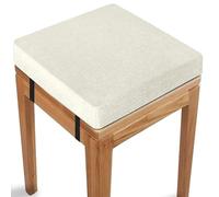 Cuscini quadrati per sgabello da bar 25/29/30/35/40,6 cm, cuscini antiscivolo per sedia con laccetti, piccoli cuscini per seduta con fodera lavabile (colore: 18, 40,6 x 40,6 x 5 cm)