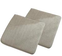 Cuscini Quadrato per Sedie Cucina con Lacci set da 4/2/1, 40x40/45x45/50x50/25x35/35x38cm Cuscini di Seduta Antiscivolo per Sedie da Pranzo,Esterno, Giardino,Ufficio, Soggiorno(Color 8,2pcs 35x38cm)