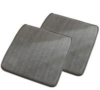 Cuscini Quadrato per Sedie Cucina con Lacci set da 4/2/1, 40x40/45x45/50x50/25x35/35x38cm Cuscini di Seduta Antiscivolo per Sedie da Pranzo,Esterno, Giardino,Ufficio, Soggiorno(Color 1,2pcs 25x35cm)