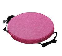 Cuscini rotondi per sgabello, 45 x 45 cm, lacci elastici e fibbia, sfoderabili, antimacchia, cuscini per sedie e sgabelli da cucina, per una seduta confortevole, elegante decorazione per la casa