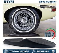 Cuscini SALVA GOMME Neri per Jaguar E-Type Antiovalizzanti MADE IN ITALY