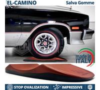 Cuscini SALVA GOMME Rossi per Chevrolet El-Camino Antiovalizzanti MADE IN ITALY