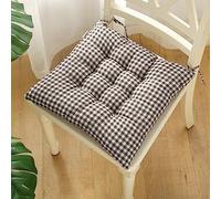 Cuscini Sedie Cucina Set Da 2/4/6 Coprisedie Cuscini Morbidissimo Per Interno Ed Esterno Cucina Cuscini Sedie Esterno Giardino Coprisedie Lavabili Trapuntati con Laccetti Soggiorno Ufficio Cuscino ( C