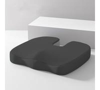 Cuscini Seggiolini Auto per Ford Focus ST-Line ST Line MK4 2004-2024, Cuscino Sedile Guidatore Anteriori Elevazione Postura Adulti Memory Foam Accessori Interni,B-Black