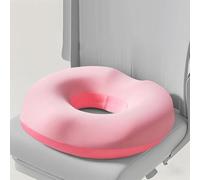 Cuscini Seggiolini Auto per Mini 2-Doors/Cooper/Cooper S/Cooper SE, Cuscino Seduta Protezione Guidatore del Sedile Rialzato di Traspirante Portatile Ufficio Casa,Pink