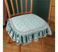 Cuscini spessi antiscivolo per sala da pranzo e cucina, colore verde chiaro, 1 pezzo, perfetti per matrimoni rustici, hotel e banchetti