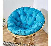 Cuscini spessi e rotondi trapuntati da 70 cm, morbidi e confortevoli, per interni ed esterni, per sala da pranzo, patio, giardino e sedie da salotto, design ad anello per il massimo comfort
