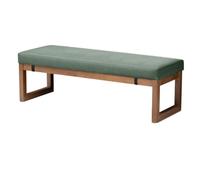 Cuscini spessi per sedie e panche da giardino, cuscini lunghi per divano da 3/5/8 cm, comodi cuscini per sedie, colore verde, 10,75 x 30 x 5 cm, ideali per mobili in legno