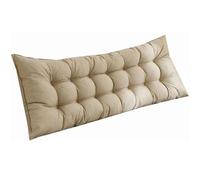 Cuscini Testata letto Cuscino Lombare da Lettura imbottito Cuscino di supporto per schienale Cuscino di posizionamento Cuscino multifunzione per letto/Testiera/divano/poltrona lunga(170x50x10cm,Light