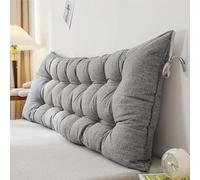 Cuscini Testata Letto Cuscino Lombare Da Lettura, Schienale Testata Letto Divano, Rettangolare Supporto Posteriore, Grande Cuscino Schienale Per Divano Testiera(05,200x50cm)