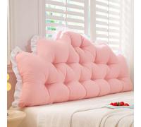 Cuscini Testiera Letto, Cuscini Testata Letto Una Piazza e Mezza, Cuscino Schienale Divano, Versatile Cuscino per la Schiena per Letto e Divano,A,100 * 55 * 10cm