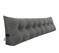Cuscino 200*50*20cm, cuscino da lettura per letto e divano, cuscino a cuneo, cuscino da parete, cuscino da seduta, cuscino da parete, taglia da donna con fodera lavabile, cuscino di supporto per la sc