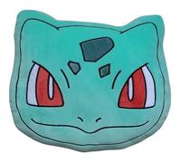 Cuscino 3D Premium - POKEMON - Volto di Bulbasaur - Microfibra - 40 cm