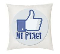 cuscino 40 x 40 cm con scritta simpatica mi piaci idea regalo