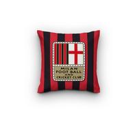 CUSCINO 40x40 AC MILAN MILANO CALCIO IDEA REGALO