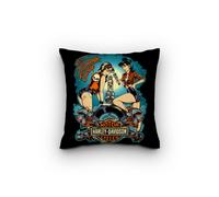 CUSCINO 40x40 HARLEY DAVIDSON ORLANDO MOTO MOTICLCETTA IDEA REGALO AMORE CUSTOM
