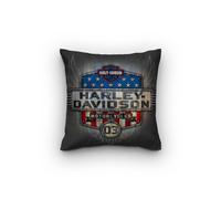 CUSCINO 40x40 HARLEY DAVIDSON ORLANDO MOTO MOTICLCETTA IDEA REGALO AMORE CUSTOM