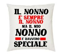 cuscino 40x40 scritta il mio nonno e speciale idea regalo festa nonni