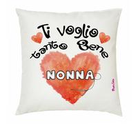 cuscino 40x40 scritta ti voglio tanto bene nonna regalo festa nonni auguri
