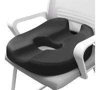 Cuscino a ciambella Cuscino per sedile per prostata, sciatica, pavimento pelvico, piaghe da decubito, gravidanza, recupero post-partum dolore sollievo dalla pressione cuscino per sedia in memory foam
