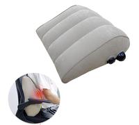 Cuscino a cuneo gonfiabile Comfort Leg Lift Pillow per aereo campeggio