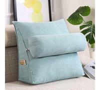 Cuscino A Cuneo Letto Cuscino A Cuneo Supporto per Dormire Bac NEC Set di Cuscini A Cuneo per Alleviare Il Dolore alle Gambe, Blue, 18"x18"x8"