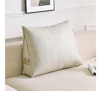 Cuscino a cuneo per divano letto cuscino da lettura cuscino cuscino per schienale cuscino per divano letto posizionamento vita cuscini con rivestimento rimovibile