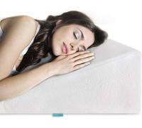 Cuscino a cuneo per letto in gel memory foam cuscino di supporto elevato di r...