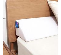 Cuscino A Cuneo Per Letto Matrimoniale,Triangolare Cuscino Da Lettura,Riempimento Dello Spazio Per Il Cuscino Con Zeppa Con Tasca Laterale, Per Spazio Tra Materasso E Testiera(137 x 25 x 15 cm,2#)