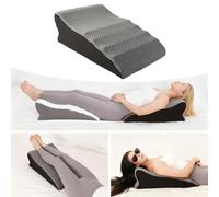 Cuscino a cuneo per letto, supporto per la schiena, supporto le gambe,
