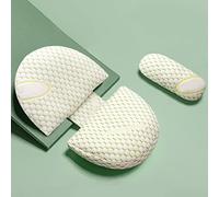 Cuscino a Cuneo per maternità Supporto Ergonomico per la Vita Cuscini per Gravidanza Rimovibili Stampati Floreali Donne Sleep Aid for Home (Verde)